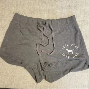 Pink by Victoria’s Secret Gray Shorts thumbnail 1