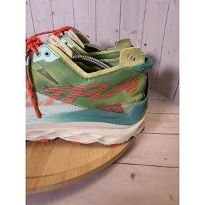 Altra Mont Blanc Women's 12 Mint Green Coral Trail Running Shoes Vibram Hike thumbnail 3