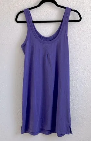 Lululemon tank dress purple size 6 thumbnail 4