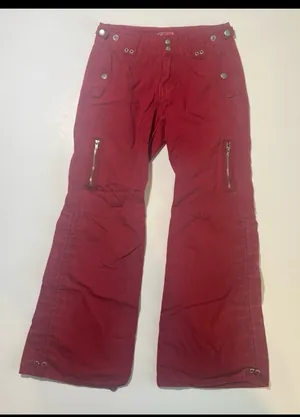 Bebop Red Cargo Pants thumbnail 2