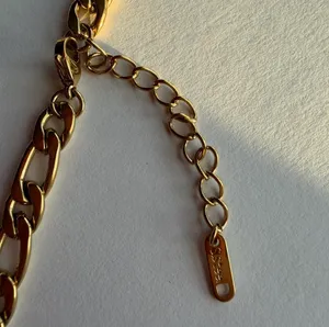 18k Gold Plated Chunky Figaro Necklace It thumbnail 4