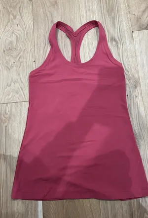 Lululemon racer back back tank Red thumbnail 1
