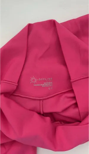 pink aerie leggings thumbnail 3
