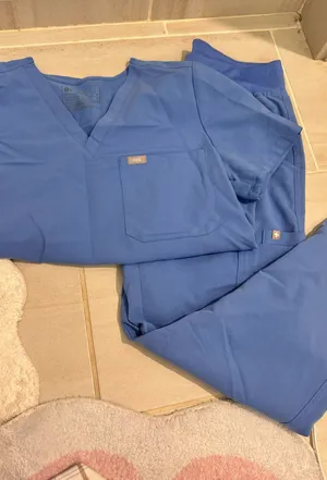 FIGS Scrubs Set Blue thumbnail 1