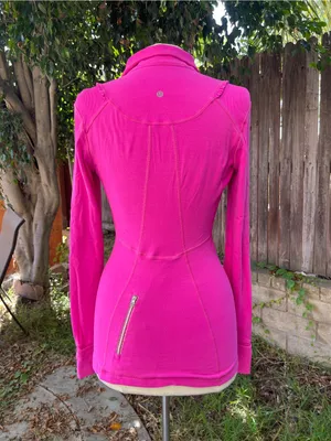 Lululemon Run: Your Heart Out Pullover Paris Pink running training gym active 4 thumbnail 5