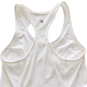 Lululemon Goal Crusher Tank White Light Luxtreme Size 4 Tank Top thumbnail 7