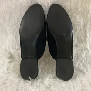 & Other Stories ,Women ,Black ,Suede Flat Loafers ,Mule ,Slippers.Size-7 thumbnail 8