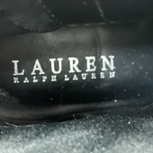 Lauren Ralph Lauren Womens Leather Saida Ankle Boots Booties Buckle Black Sz 10B thumbnail 10