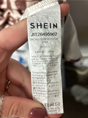 SHEIN Curve Zebra Print Twist Front Dress Plus 0XL (12) thumbnail 6