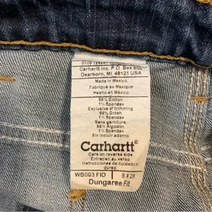 NWT Carhartt Women's Relaxed Fit Double-Front Carpenter Jeans thumbnail 6