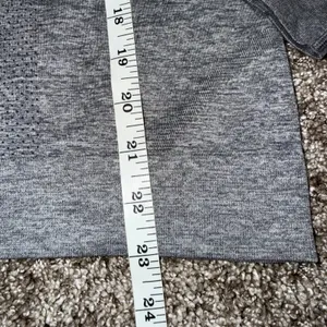 Lululemon Swiftly Tech Long Sleeve Women 4 Grey Fair Seamless Running Top thumbnail 5