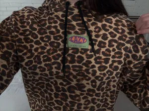 Urban Outfitters Lazy Oaf Cheetah Hoodie thumbnail 3