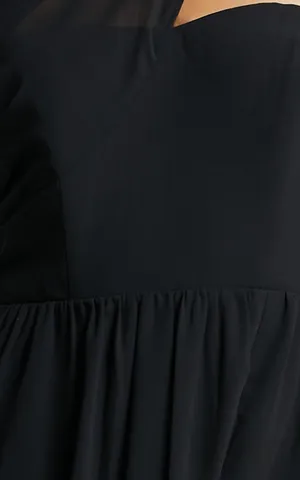 New Showpo Amorette Maxi Dress One Shoulder Detail Gown Dress Size XL MSRP $129 thumbnail 7