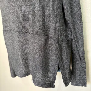 We The Free Gray Londowntown Hippie SM Boho Dolman Sleeve‎ Oversized Tunic Top thumbnail 3