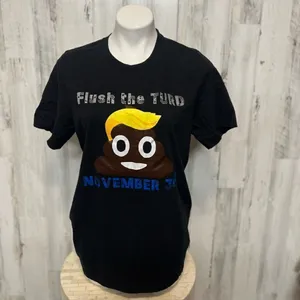 Funny Tshirt Black Size L thumbnail 2