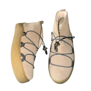 NEW Free People Snowdrop Micro Genuine Shearling Boot 9M, DUST BUNNY SUEDE thumbnail 8