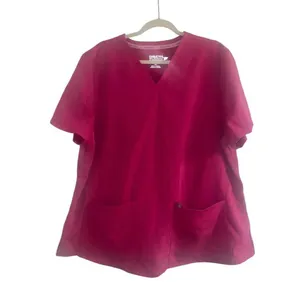 ✨Fabletics Method Flex 2-Pocket Scrub Sz 2X Pink Top✨ thumbnail 6