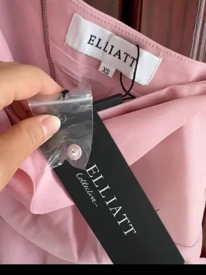 Elliatt ELLIATT AMARA DRESS PINK SIZE XS One-Shoulder Pink Ruffle Peplum Dress thumbnail 4