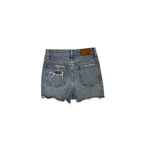 Madewell Jorts Classic Blue Distressed Denim Jean Shorts Size 25 thumbnail 2