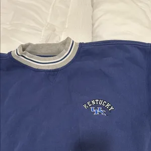 Vintage University of Kentucky Blue Wildcats Crewneck Pullover, Size XL thumbnail 2