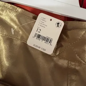 Free People✨ Say My Name Gold Mini Skirt✨ NWT thumbnail 4