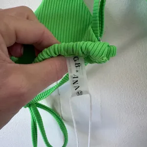 Grey Bandit x Ana Neon Green Ribbed Bikini Set M thumbnail 7