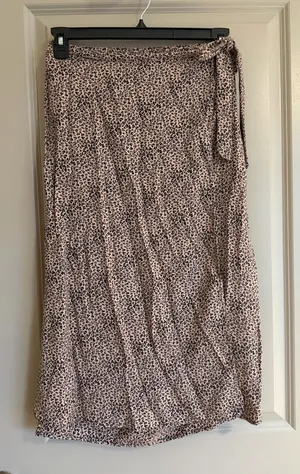 Tie leopard skirt Brown Size M thumbnail 1