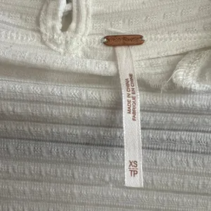 Free People White Smocked Top‎ Boho Cottagecore Prairie XS thumbnail 3