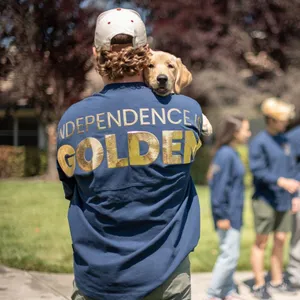 Spirit Jersey Canine Companions 50th Anniversary Independence is Golden Metallic thumbnail 2