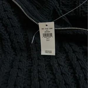 Aerie Oversized Cableknit Quarter Zip Pull Over NWT thumbnail 6