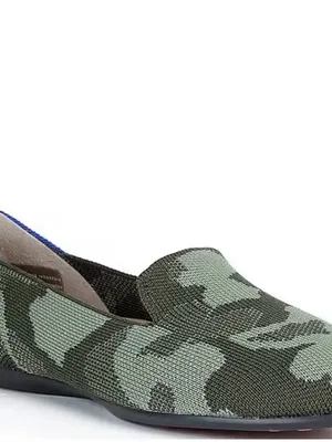 Rothy's Green Camo Knit Loafers thumbnail 2