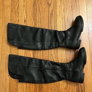 Cole Haan fleece lined‎ leather knee high boots size 5.5 thumbnail 8
