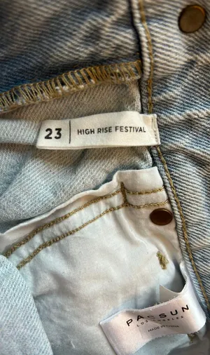 Pacsun High Rise Festival Jean Shorts 23 thumbnail 3