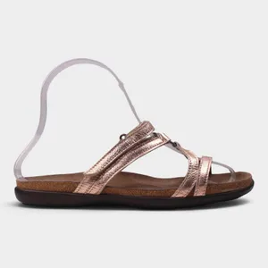 NAOT Carmen Soft Rose Gold Leather Sandals EU 37 US 6-6.5 thumbnail 3