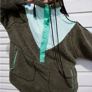 Free People Movement Fall to Rise Quarter Snap Fleece thumbnail 1