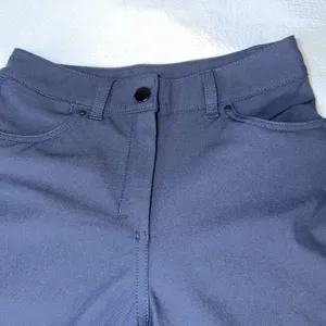 LULULEMON City Sleek 5-Pocket Ankle Pants Navy Blue Career Slacks Size 2 thumbnail 2