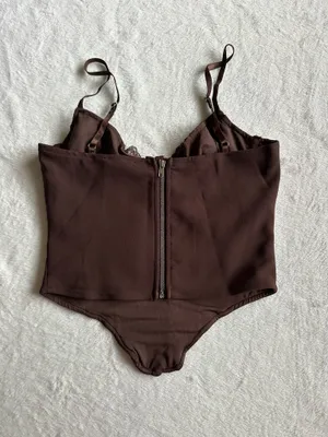 Generation Outcast Clothing Natalie Corset Mauve Leopardo thumbnail 6