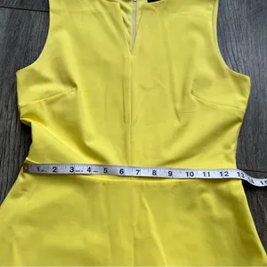 The Limited Sleeveless Skater Dress Bright Yellow Size XS thumbnail 9