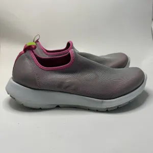 Oofos OOmg Sport Shoe Recovery Slip-On Low Rise Fuschia Sneaker Women's Size 9 thumbnail 4