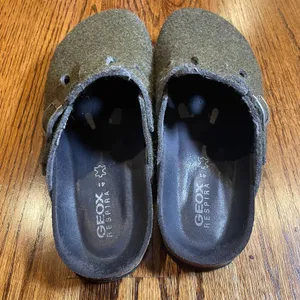 Geox Respira Wool Felt Buckle Clogs Size 41 thumbnail 7
