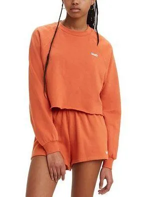 Orange Crewneck Sweatshirt thumbnail 1