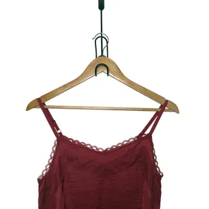 Cabi XS V Neck Mulberry All Purpose Lace Trim Cami Spaghetti Straps Top Coquette thumbnail 4