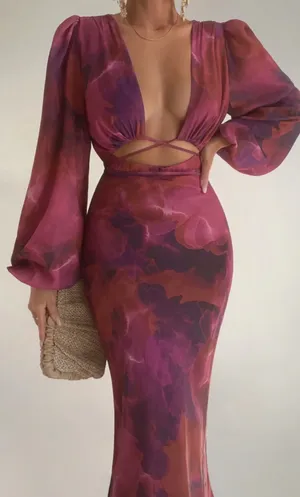 Showpo midi wrap dress thumbnail 4