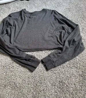 Aritzia TNA Crop Top Long Sleeve thumbnail 3