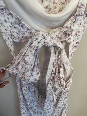 NWT Cowl Neck Floral Sundress thumbnail 5