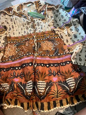 NWT Farm Rio Ainika Floral Ruffled Mini Dress thumbnail 15