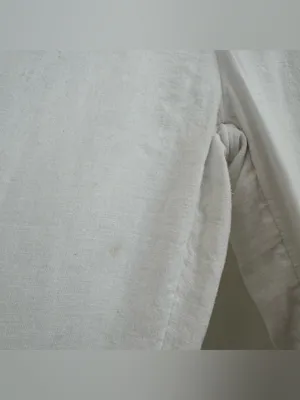 Abercrombie & Fitch Crop White Wide-Leg Pants thumbnail 5
