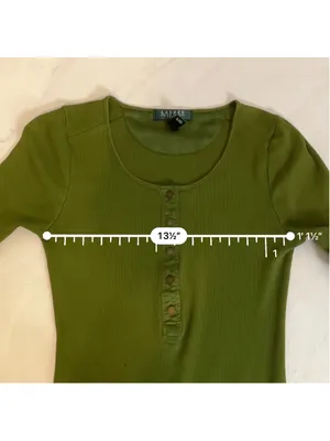Women's Lauren Ralph Lauren Petite Midi Dress Size SP Green thumbnail 5