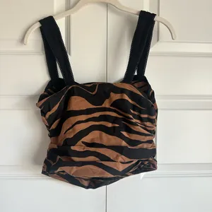 Free‎ People 2 Tone Tank Zebra - Size Small- New thumbnail 3