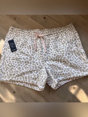 Leopard Print Sweat Shorts Original Use XL NWT thumbnail 9